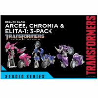 Transformers Studio Series Deluxe Arcee, Chromia & Elita 1 3 Pack