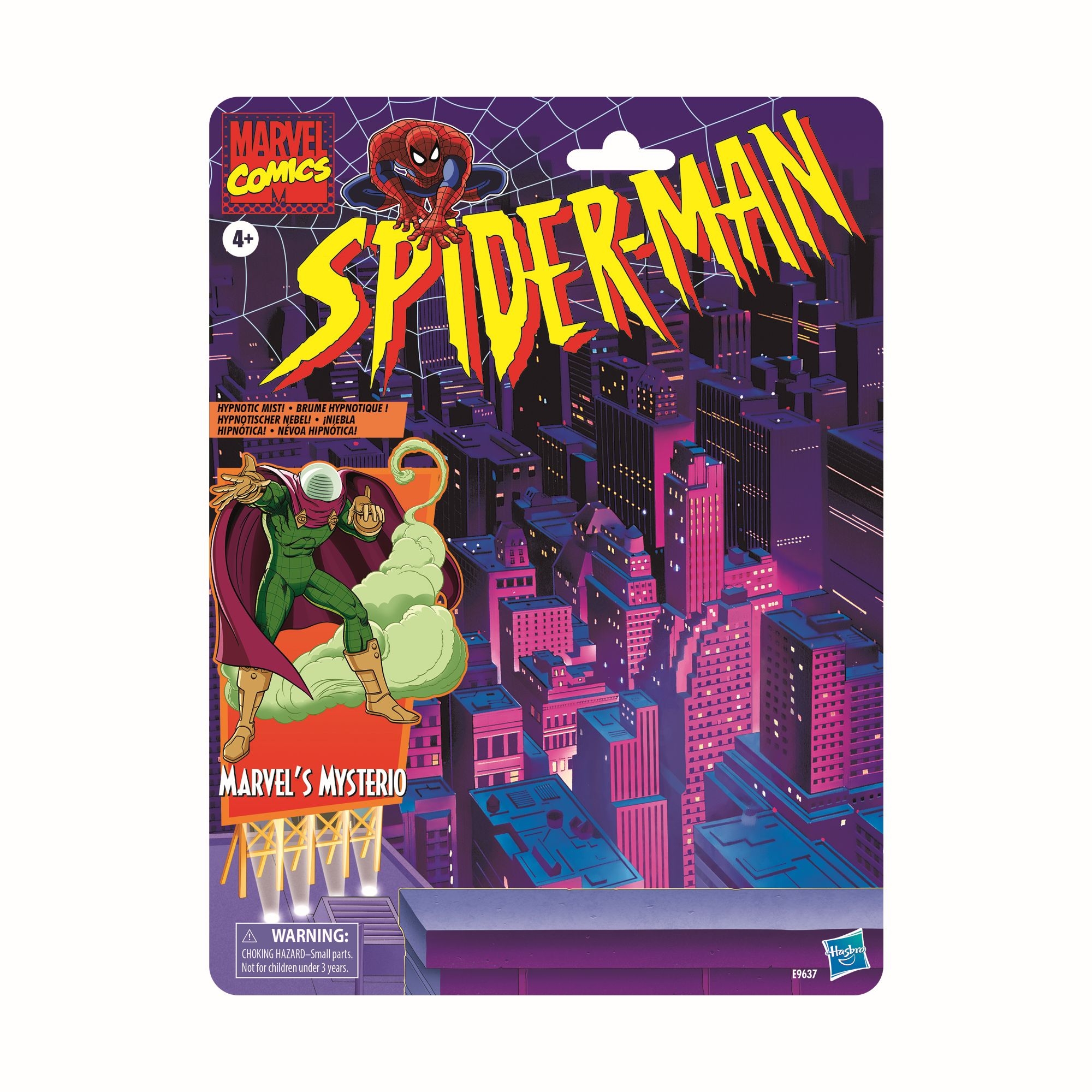 Marvel Legends Retro Mysterio Spider-Man Action Figure