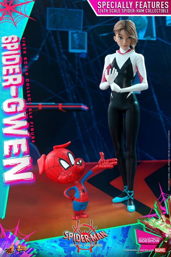 billetera laberinto palanca Hot Toys Spider-Man: Into the Spider-Verse Spider Gwen 1/6 Scale Figure –  Kapow Toys