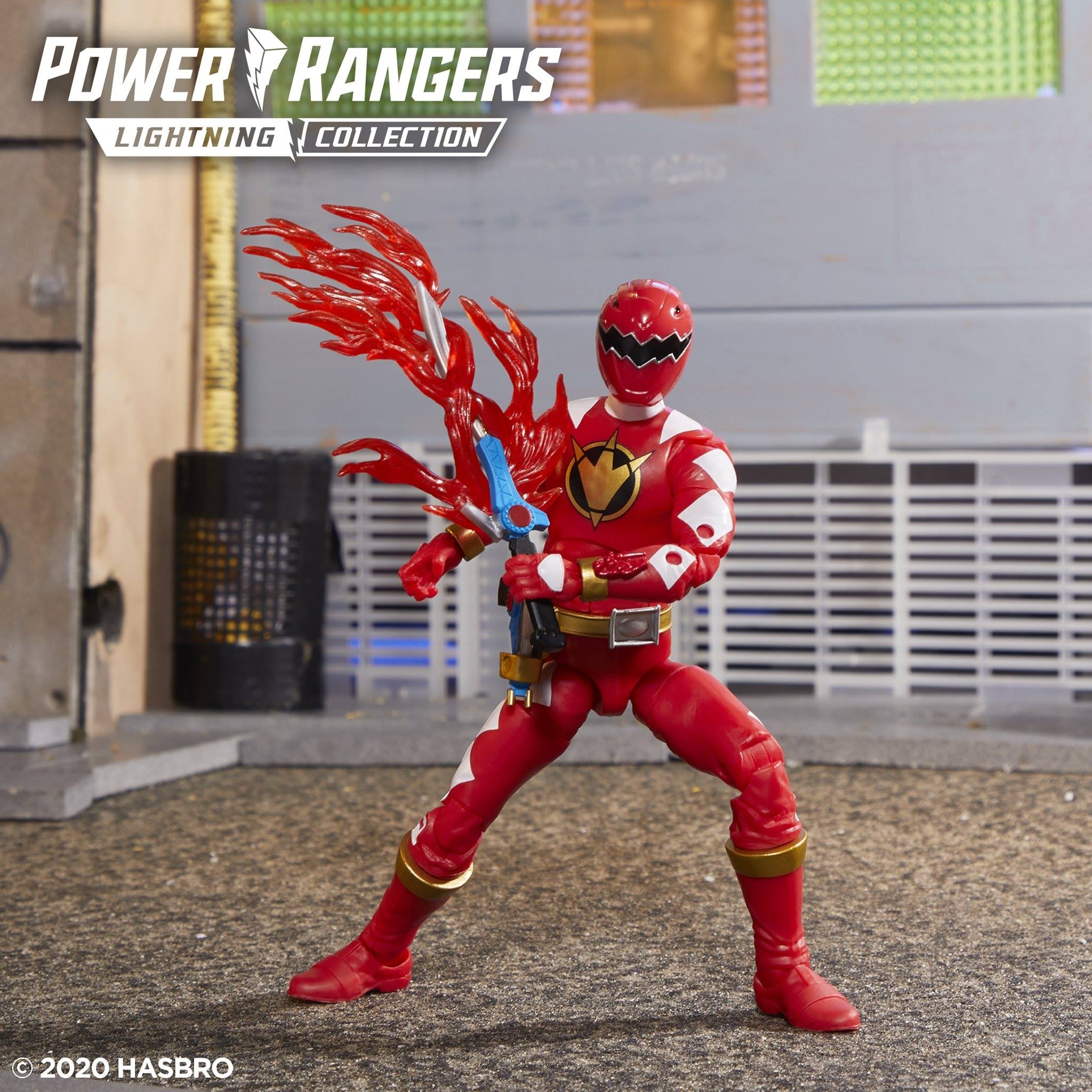 Power Rangers Lightning Collection Dino Thunder Red Ranger Action