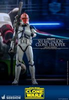 Hot Toys Star Wars The Clone Wars 501st Battalion Clone Trooper Deluxe 1/6 Scale Figure