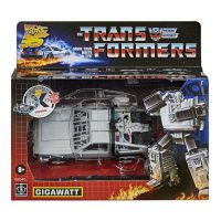 Transformers X Back to the Future Gigawatt Delorean Crossover