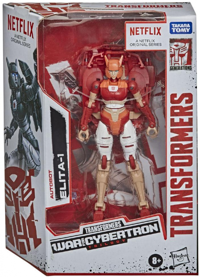 TRANSFORMERS WFC-10 Elita-1 Netflix Edition Generations War for Cybertron Trilogy