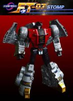 Fanstoys FT07 Stomp Iron Dibots Reissue