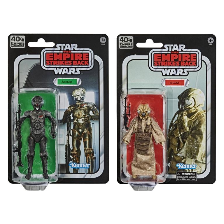 スターウォーズ ブラックシリーズ ザッカス ＆ 4-LOM セット Star Wars The Black Series Zuckuss and 4-Lom 2 Pack – Kapow Toys