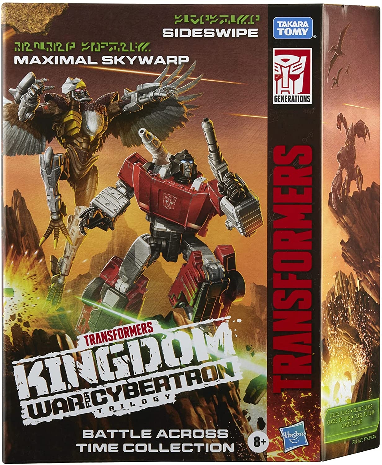 Transformers Kingdom Battle Across Time Skywarp and Sideswipe