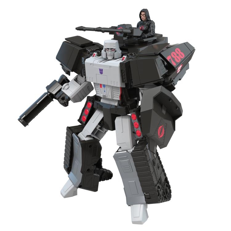 Transformers x G.I. Joe Megatron H.I.S.S Tank and Baroness Mash Up