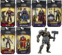 Marvel Legends Avengers Cull Obsidian BAF Set of 6