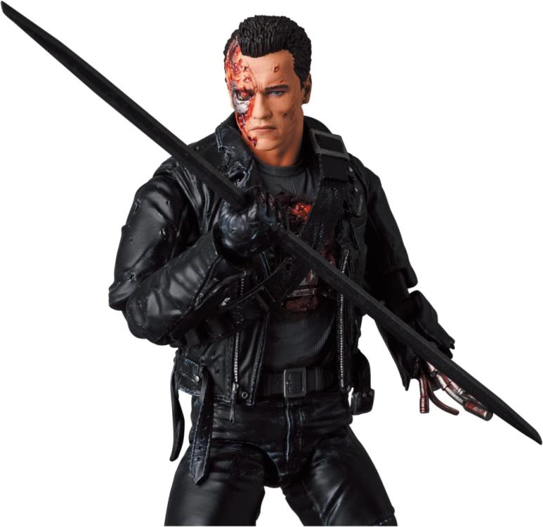 Medicom Mafex No.191 Terminator 2 Judgement Day T800 ( Battle