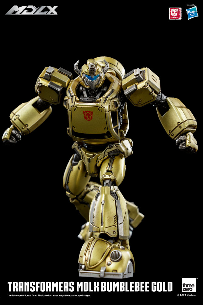 Threezero Transformers MDLX Gold Bumblebee Action Figure – Kapow Toys