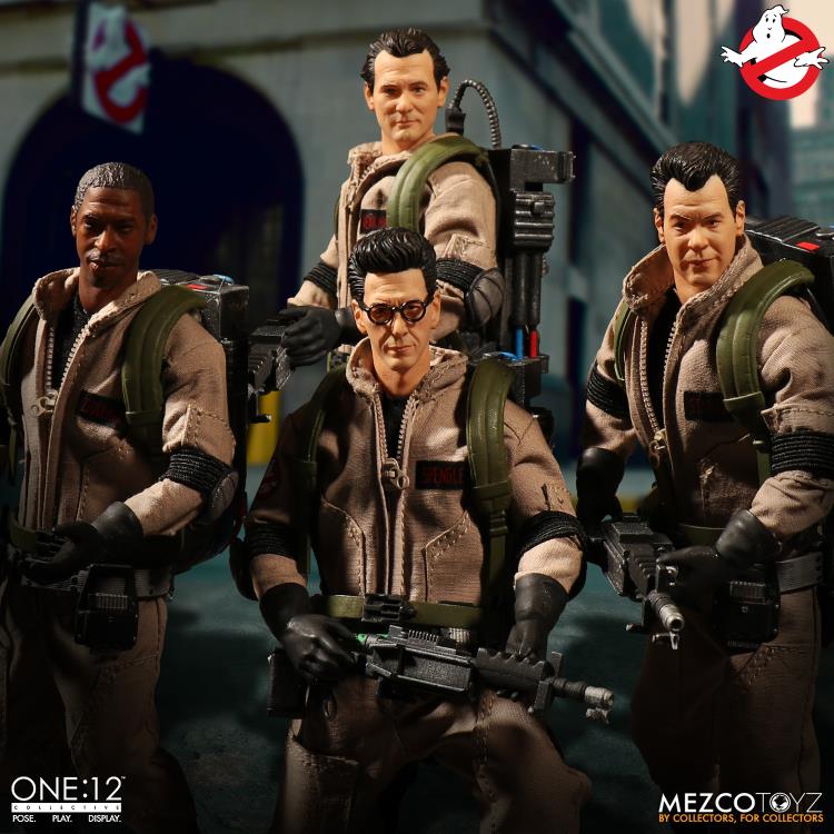 Mezco One:12 Collective Ghostbusters Deluxe Box Set – Kapow Toys