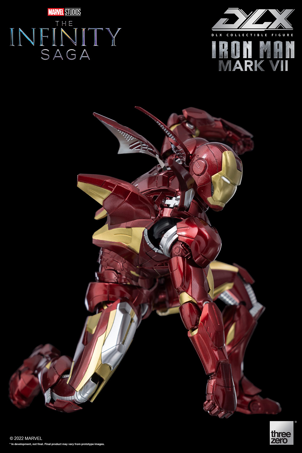 Avengers: Infinity Saga DLX Iron Man Mark VII 1/12 Scale Figure by