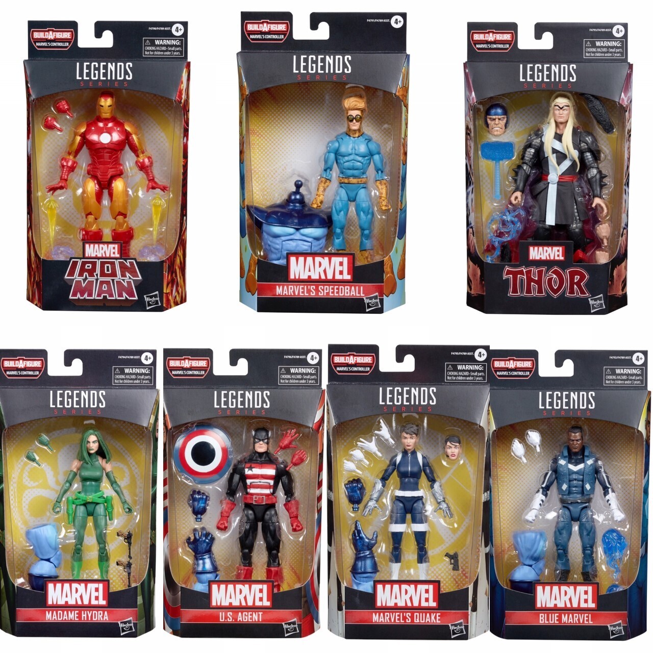 Marvel Legends The Controller BAF Wave Set of 7 – Kapow Toys