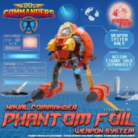80s Commanders Phantom Foil ( Naval Commander Weapon System )