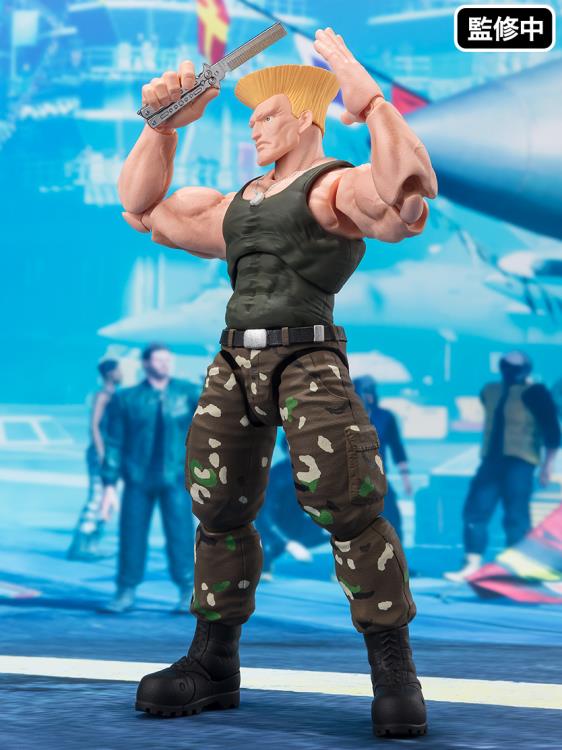 ゲームキャラクター Street fighter S.H figuarts Guile figure S.H.Figuarts Street Fighter Guile Outfit 2 Version – Kapow Toys
