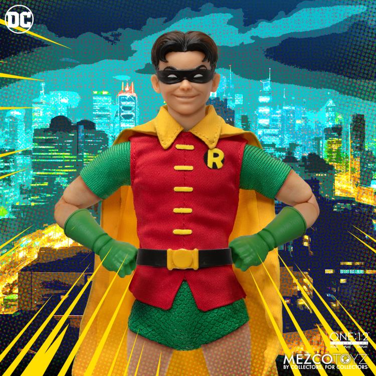 Mezco One12 Collective Golden Age Robin ( Batman ) Kapow