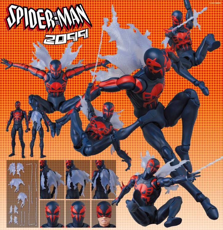 MAFEX No.239 スパイダーマン2099 COMIC Ver. Marvel MAFEX No 239 Spider-Man 2099 Comic Versio – Kapow Toys