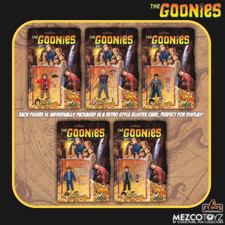 Mezco The Goonies 5 Points Set of 5 Figures – Kapow Toys
