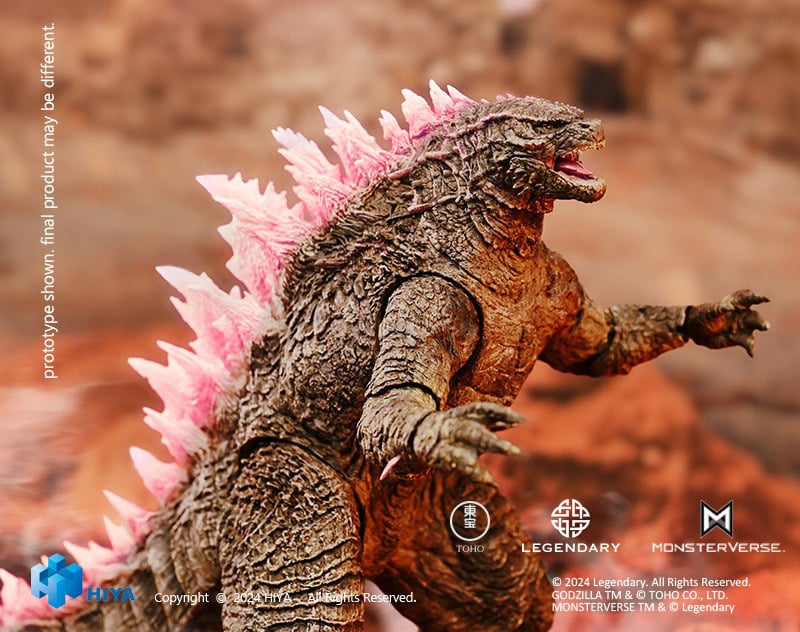HIYA Toys Godzilla X Kong The New Empire Evolved Godzilla Action