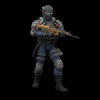 Operation: Monster Force Delta Red Urban Operations Trooper 6 Inch Action Figure