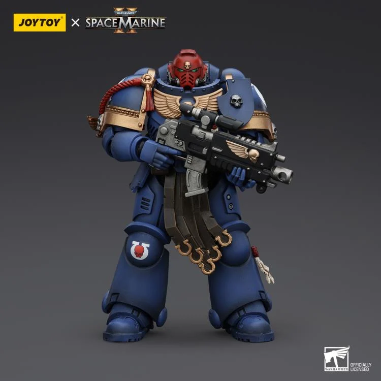 JOYTOY Warhammer 40K 1/18 Figuras de acción Ultramarines MKVI