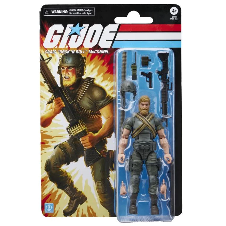 G.I.Joe Classified Retro Card Rock'n Roll – Kapow Toys