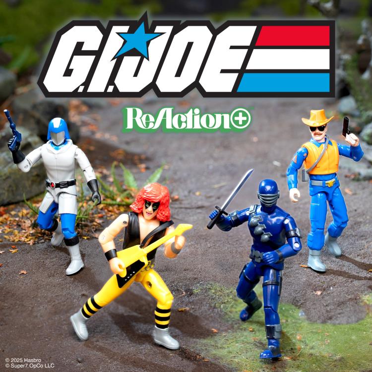 Super7 G.I. Joe Reaction+ Wave 03 (Cartoon) - Arctic Cobra Commander (Cartoon) Action Figure