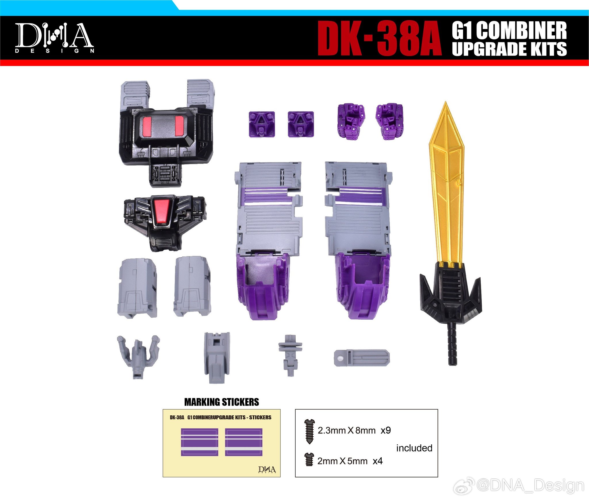 DNA Design DK-38A G1 Menasor Upgrade Kit – Kapow Toys