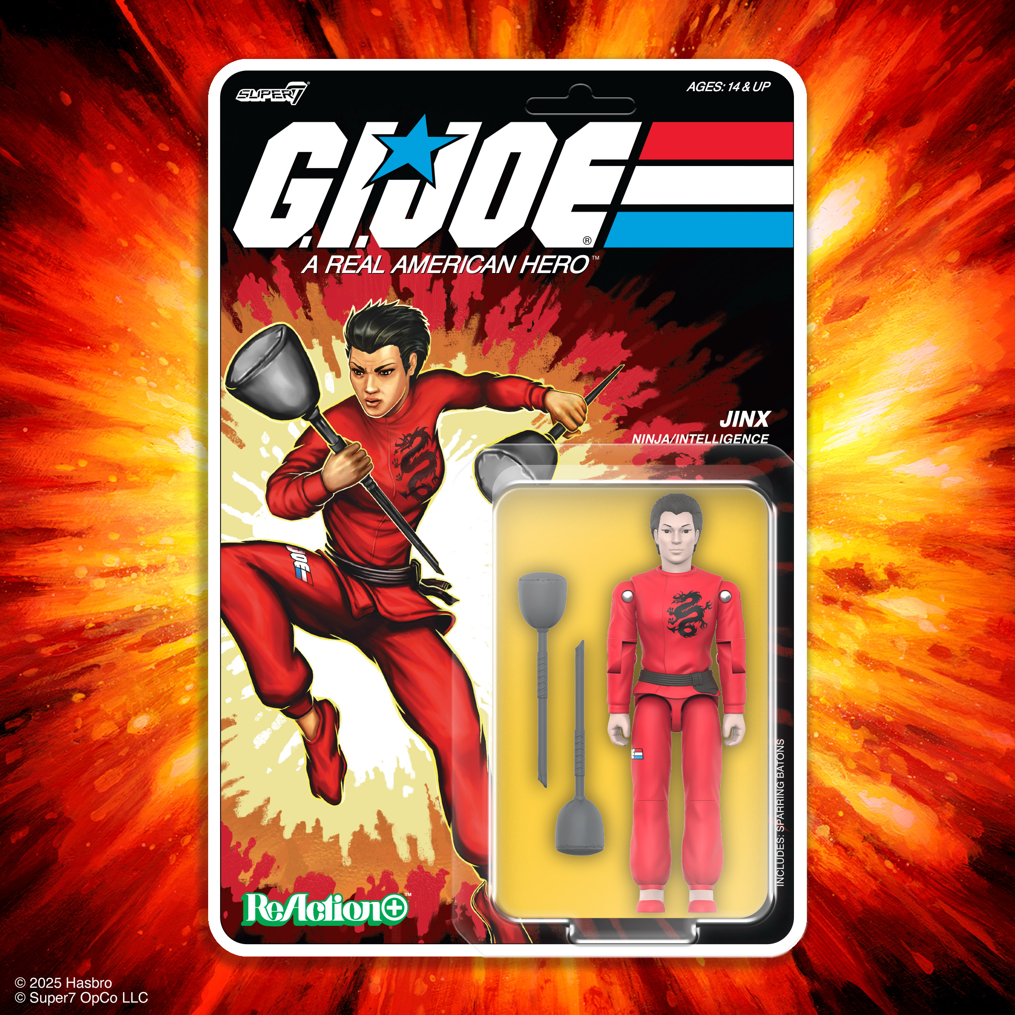 joe ページ Super7 G.I.Joe ReAction+ Jinx – Kapow Toys