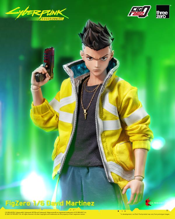 Threezero Threezero FigZero Cyberpunk Edgerunners David Martinez 1/6 Figure ...