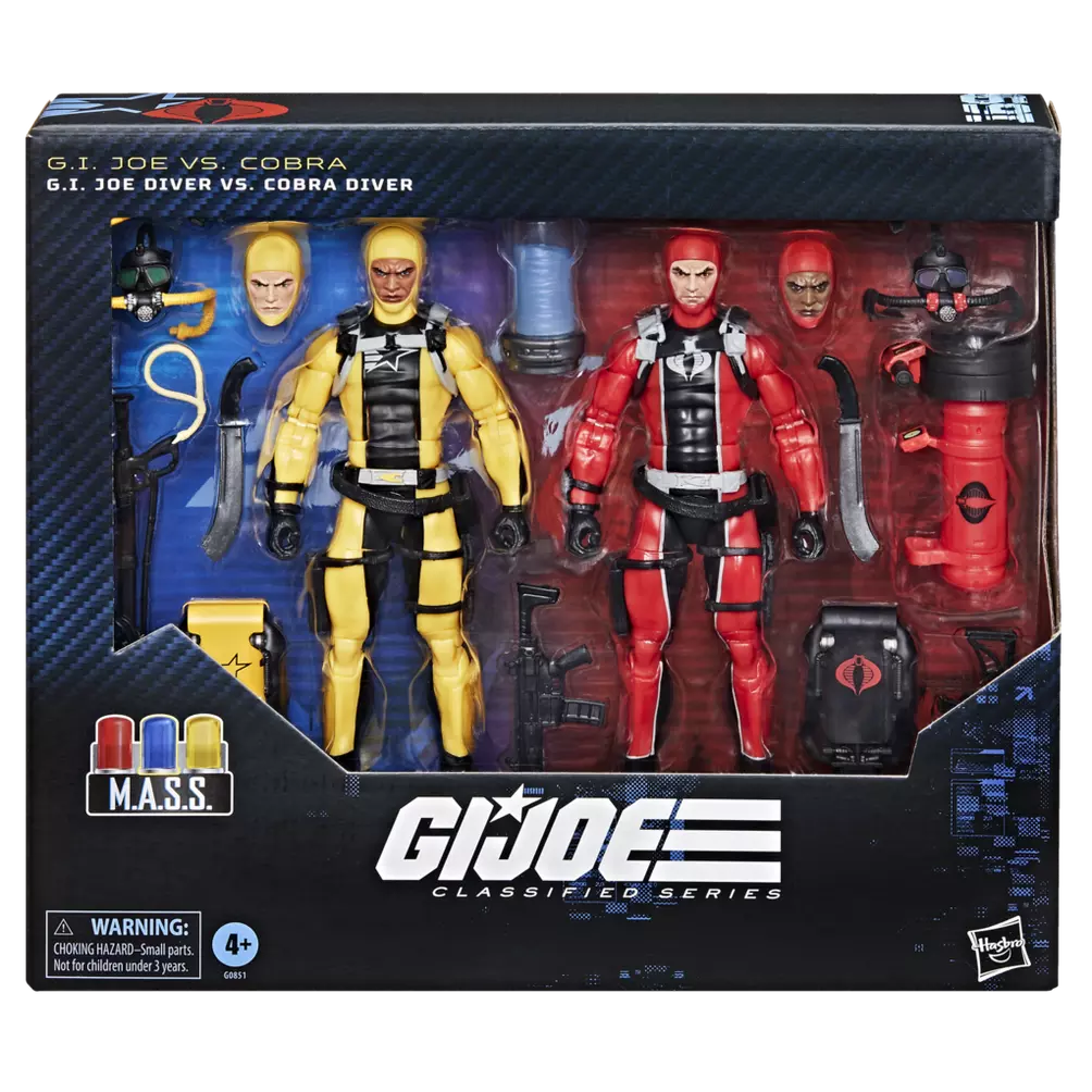 GI JOE Classified GI JOE Diver Vs Cobra Diver – Kapow Toys