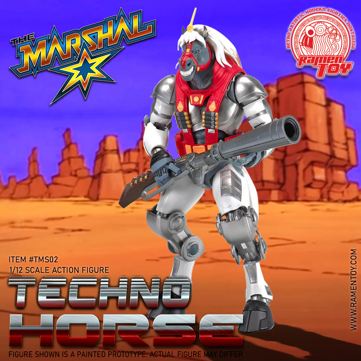 Ramen Toy The Marshal Techno Horse – Kapow Toys