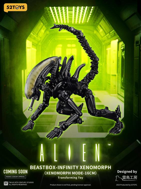 52Toys BEASTBOX MB-01 Predator ALIEN Xenomorph Queen 3-Piece Set