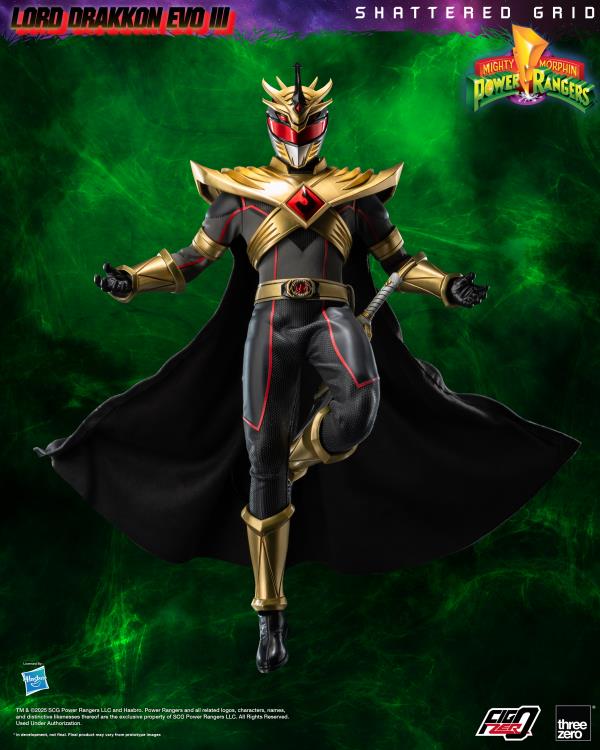 Mighty Morphin Power Rangers Shattered Grid FigZero Actionfigur 1/6 Lord Drakkon Evo III 30cm
