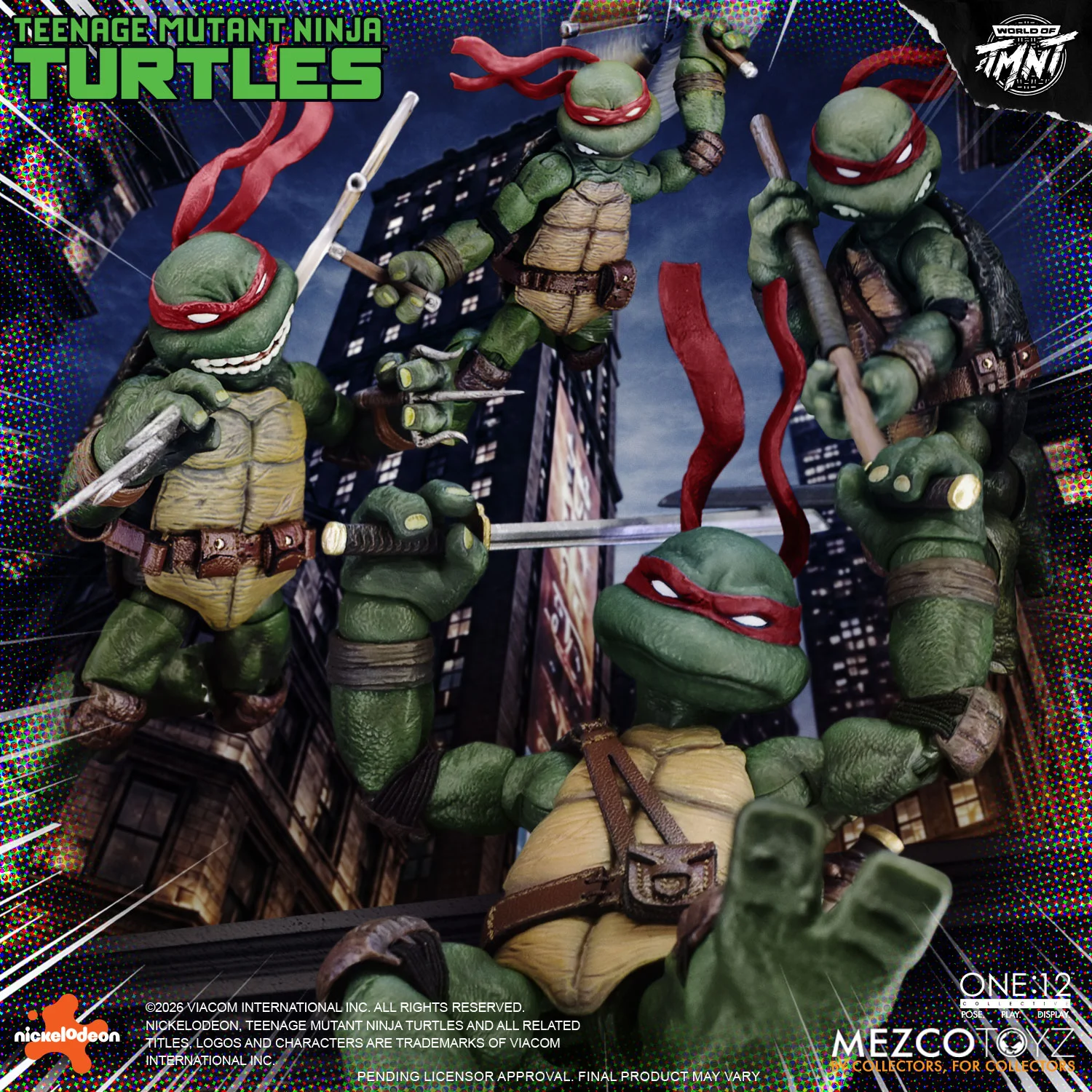 Teenage Mutant Ninja Turtles One:12 Collective Deluxe Comic Box