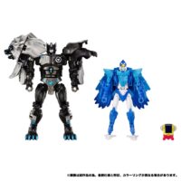 Transformers New Legends NL 09 Dark Amber Leo Prime and Blue Bolt Set
