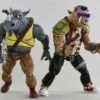 NECA TMNT Ninja Turtles Bebop & Rocksteady Cartoon 2 Pack-0