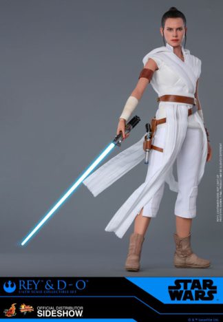 Hot Toys Rise Of Skywalker Rey & D-0 Star Wars Action Figure-0