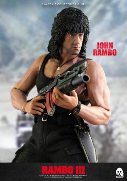 Rambo III John Rambo 1/6 Scale Action Figure By ThreeZero -22637