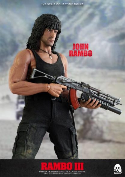 Rambo III John Rambo 1/6 Scale Action Figure By ThreeZero -22635