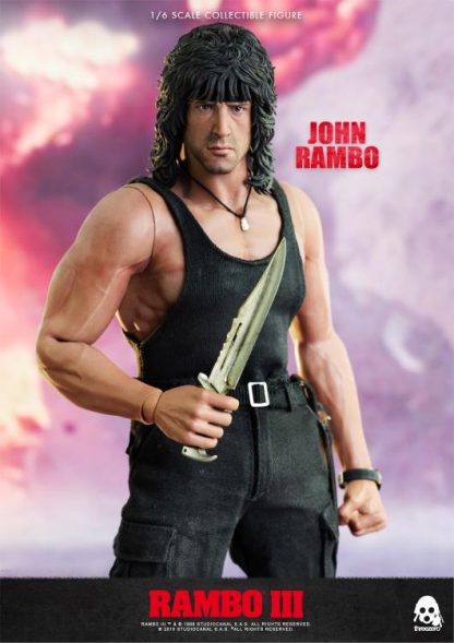 Rambo III John Rambo 1/6 Scale Action Figure By ThreeZero -22638
