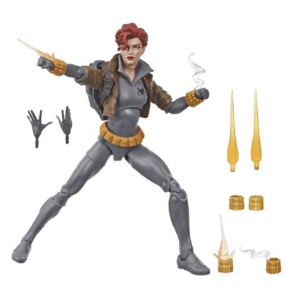 Marvel Legends Black Widow Grey Suit Exclusive Action Figure-0