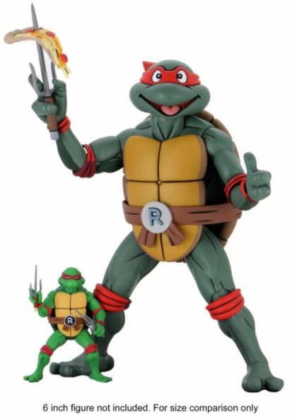Teenage Mutant Ninja Turtles Cartoon Raphael Super Size 1/4 Scale Figure-0