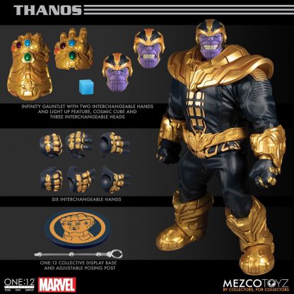 Mezco One:12 Collective Thanos Action Figure -23305
