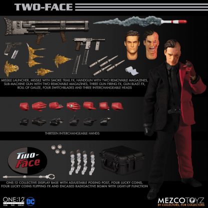 Mezco One:12 Collective Two Face Action Figure-23383