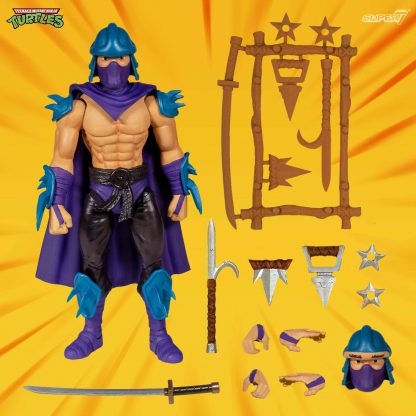 Super7 TMNT Shredder Teenage Mutant Ninja Turtles Action Figure-24123