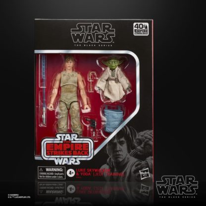 Star Wars Black Series Deluxe Luke Skywalker and Yoda 2 Pack