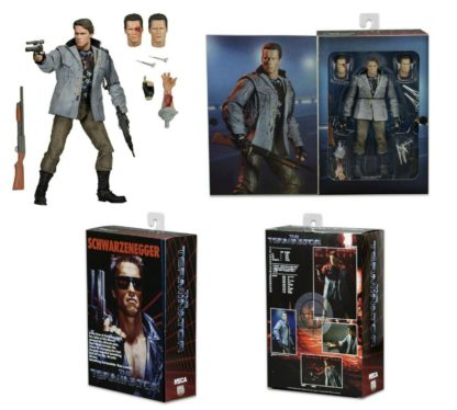 NECA Ultimate Tech Noir T-800 Terminator Action Figure-25387