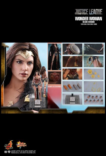 Hot Toys Justice League Wonder Woman (Deluxe Version) 1/6th Scale Collectible Figure-25191