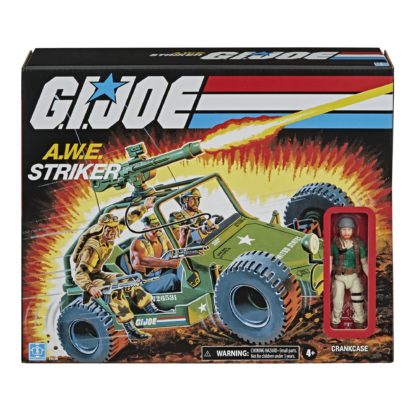 G.I. Joe Retro 3.75 Inch A.W.E Striker & Crankcase Vehicle